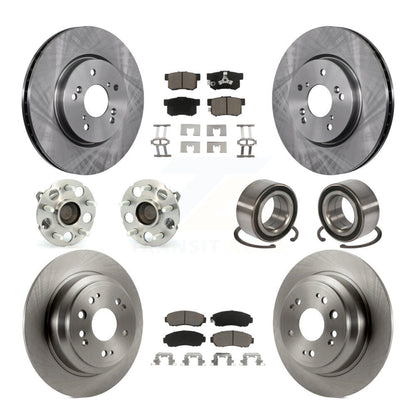 [Avant + Arrière] Kit de Roulement de roue pour Honda Accord Crosstour FWD KBB-117289