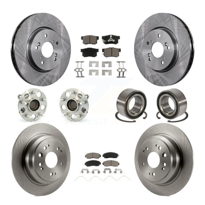 [Avant + Arrière] Kit de Roulement de roue pour 2013-2015 Honda Crosstour FWD KBB-117290
