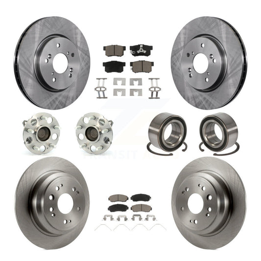 [Avant + Arrière] Kit de Roulement de roue pour 2013-2015 Honda Crosstour FWD KBB-117290