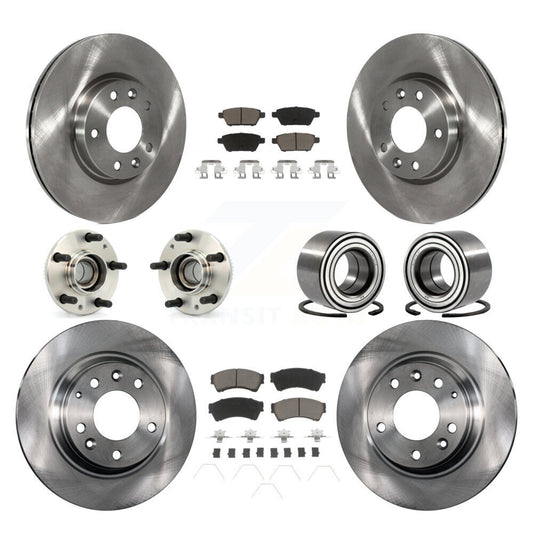 [Avant + Arrière] Kit de Roulement de roue pour Ford Fusion Lincoln MKZ Mercury Milan Mazda 6 Zephyr KBB-117291