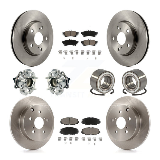 [Avant + Arrière] Kit de Roulement de roue pour 2017-2018 Toyota Prius V KBB-117293
