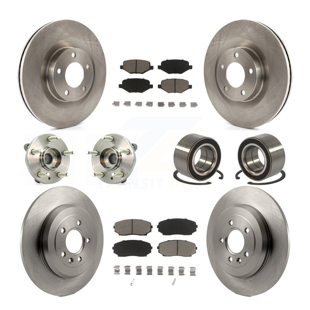 [Avant + Arrière] Kit de Roulement de roue pour Ford Edge Lincoln MKX KBB-117294
