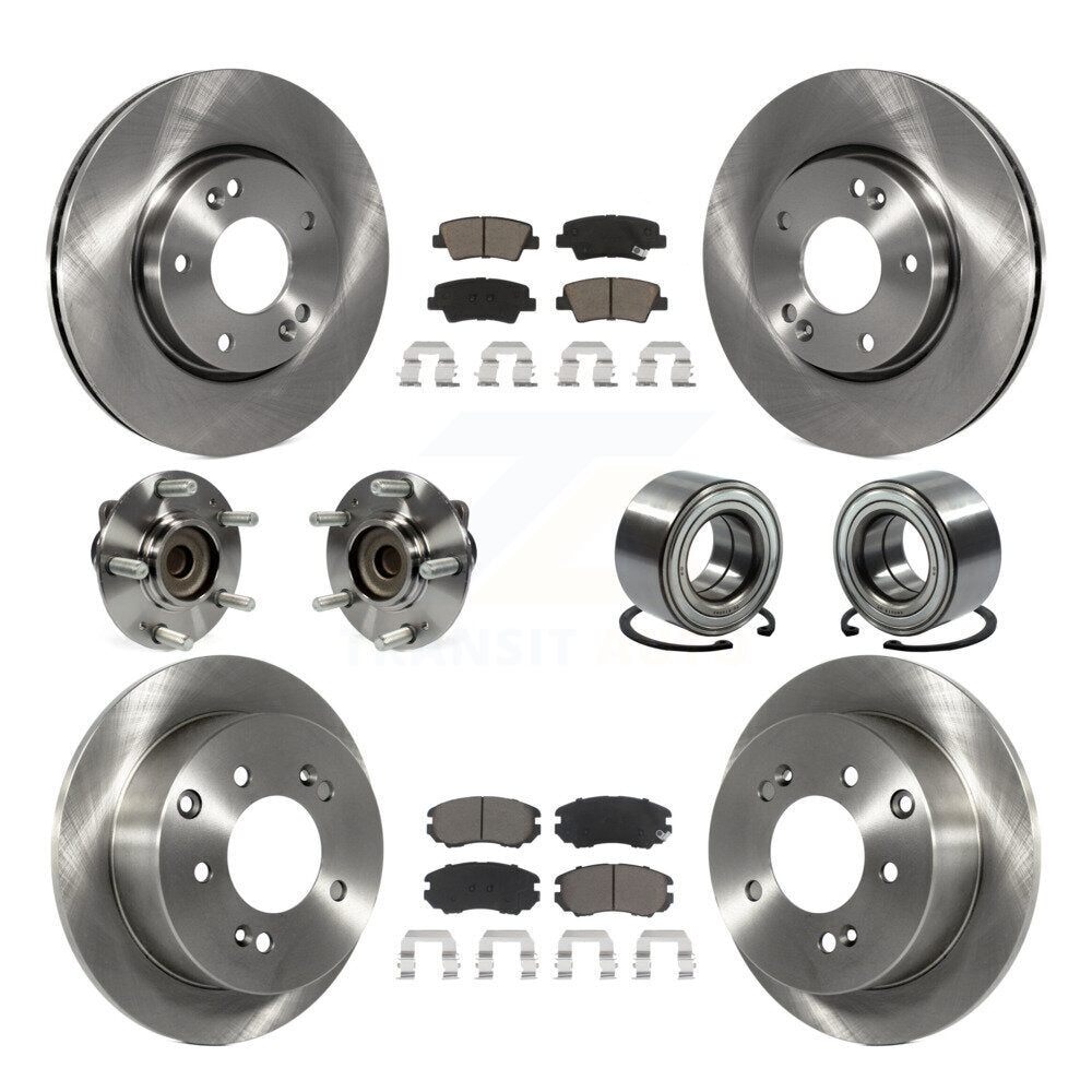 [Avant + Arrière] Kit de Roulement de roue pour 2012-2013 Kia Soul KBB-117296