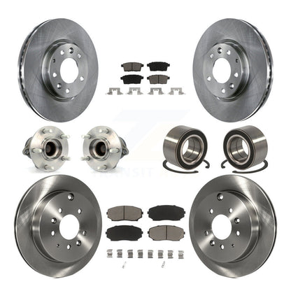 [Avant + Arrière] Kit de Roulement de roue pour 2007-2012 Mazda CX-7 FWD KBB-117297