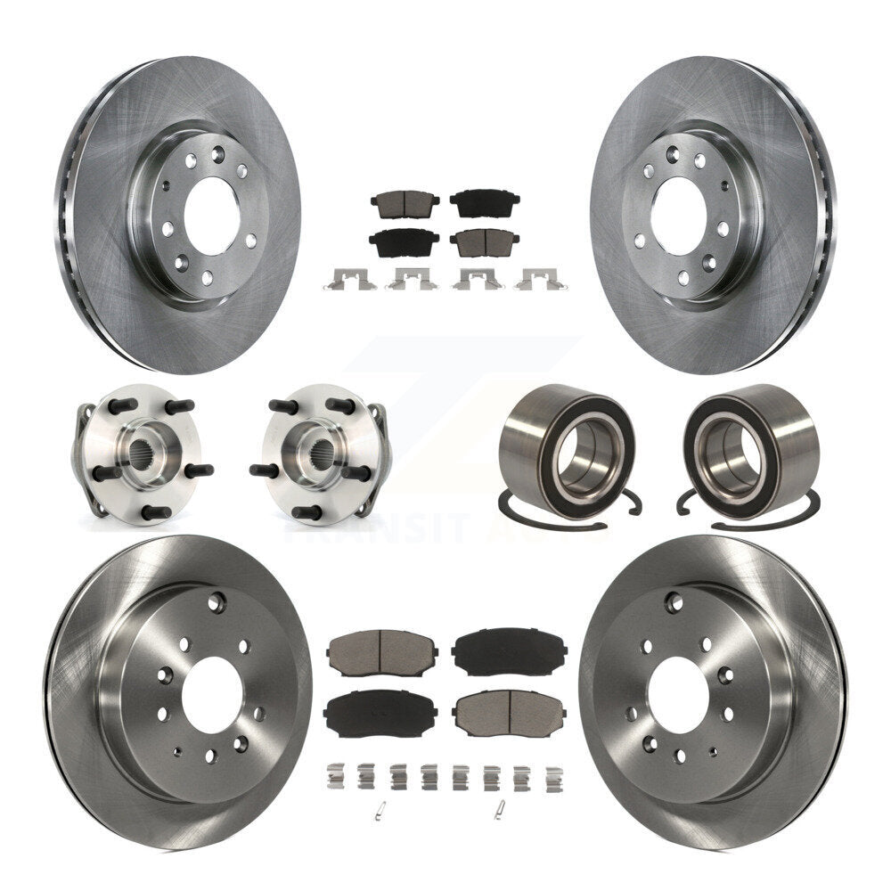 [Avant + Arrière] Kit de Roulement de roue pour 2007-2012 Mazda CX-7 AWD KBB-117298
