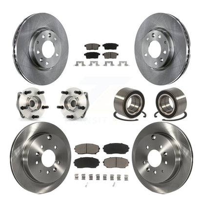 [Avant + Arrière] Kit de Roulement de roue pour 2007-2012 Mazda CX-7 AWD KBB-117298