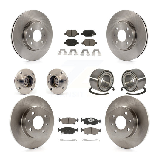 [Avant + Arrière] Kit de Roulement de roue pour Fiat 500 KBB-117299