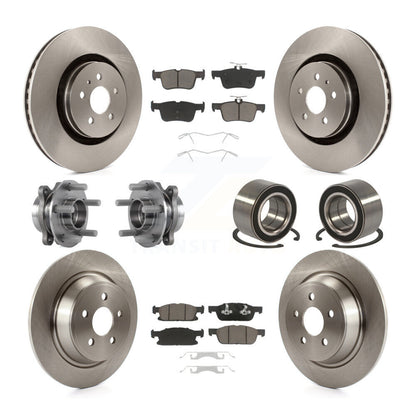 [Avant + Arrière] Kit de Roulement de roue pour 2015 Ford Edge AWD KBB-117300