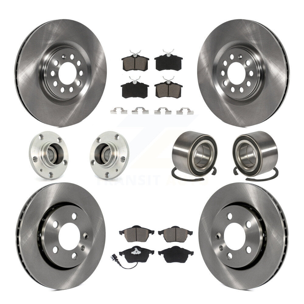 [Avant + Arrière] Kit de Roulement de roue pour Volkswagen Golf Audi TT Quattro KBB-117302