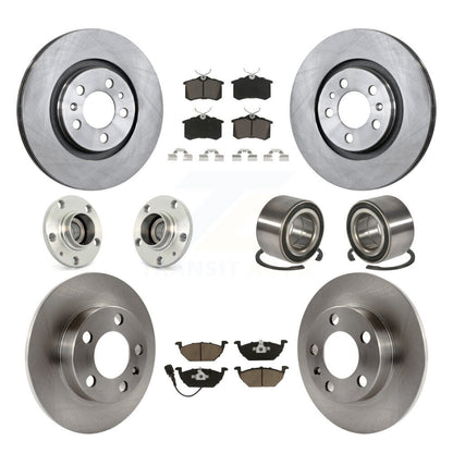 [Avant + Arrière] Kit de Roulement de roue pour 2007-2010 Volkswagen Beetle avec 280mm Diameter Rotor KBB-117303