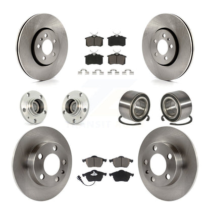[Avant + Arrière] Kit de Roulement de roue pour 2007-2010 Volkswagen Beetle avec 288mm Diameter Rotor KBB-117304