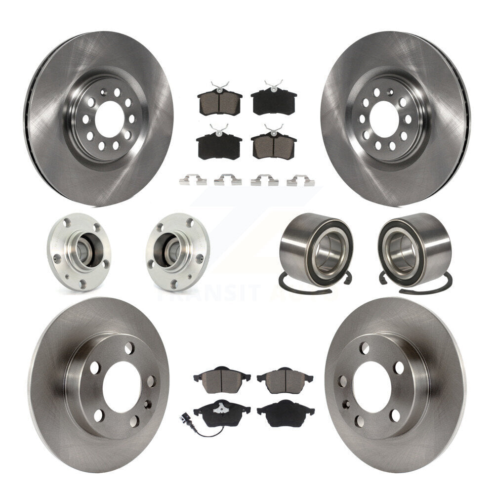 [Avant + Arrière] Kit de Roulement de roue pour 2000-2006 Audi TT KBB-117305