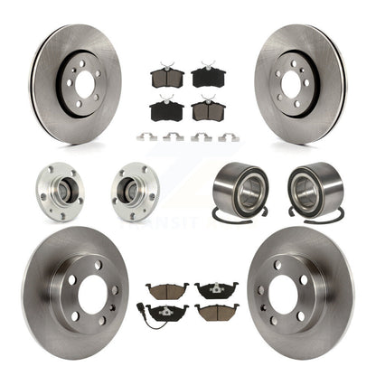 [Avant + Arrière] Kit de Roulement de roue pour 2000-2001 Volkswagen Golf 2.0L avec 288mm Diameter Rotor KBB-117308
