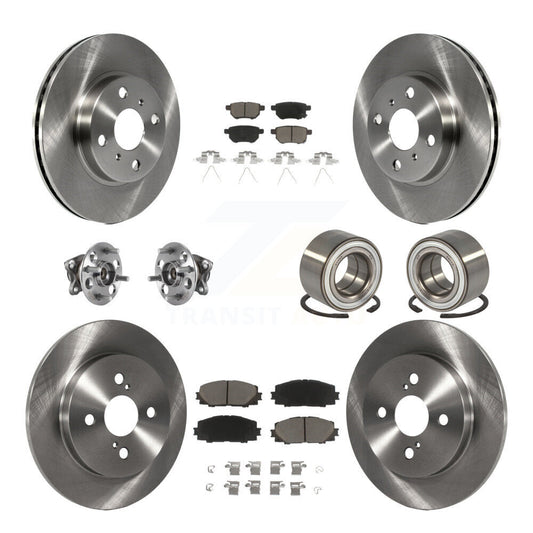 [Avant + Arrière] Kit de Roulement de roue pour 2015-2018 Toyota Yaris Drum rear brakes KBB-117310