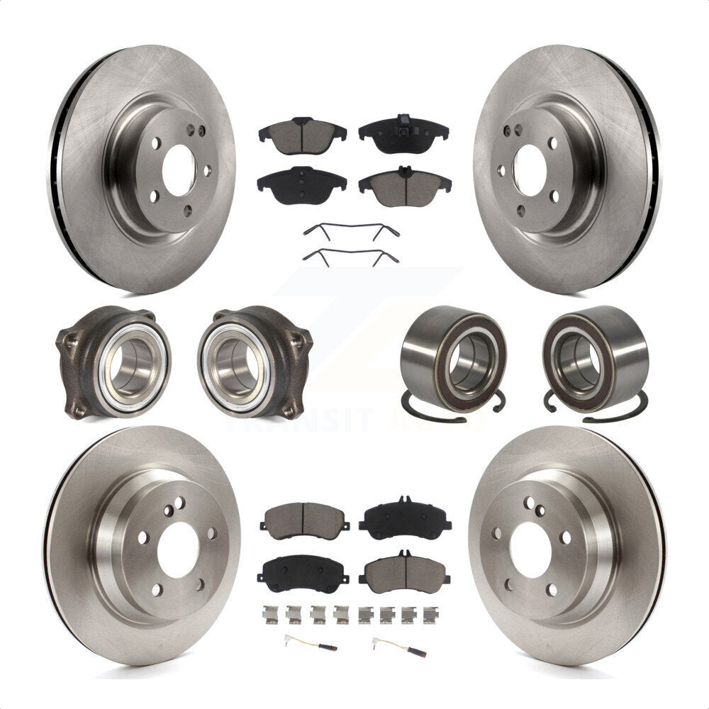 [Avant + Arrière] Kit de Roulement de roue pour Mercedes-Benz GLK350 GLK250 KBB-117313 par Transit Auto