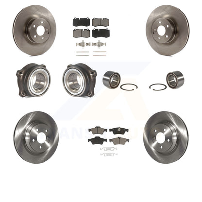 [Avant + Arrière] Kit de Roulement de roue pour Mercedes-Benz S550 CL550 S350 KBB-117314 par Transit Auto