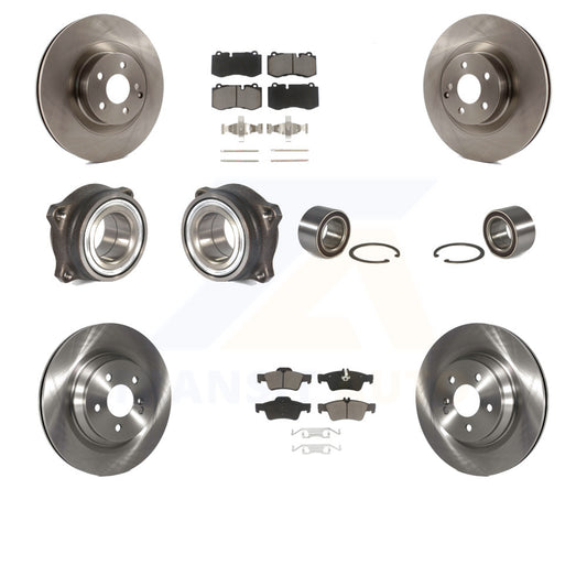 [Avant + Arrière] Kit de Roulement de roue pour Mercedes-Benz S550 CL550 S350 KBB-117314 par Transit Auto