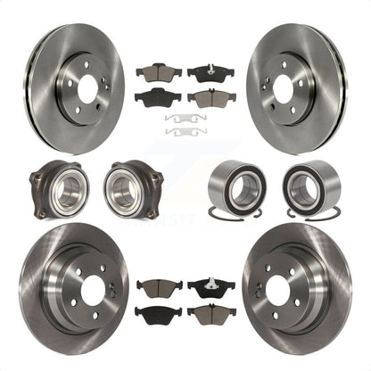[Avant + Arrière] Kit de Roulement de roue pour Mercedes-Benz E320 avec Solid Rotor KBB-117317 par Transit Auto