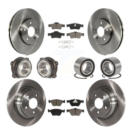 [Avant + Arrière] Kit de Roulement de roue pour Mercedes-Benz E320 avec Solid Rotor KBB-117317 par Transit Auto