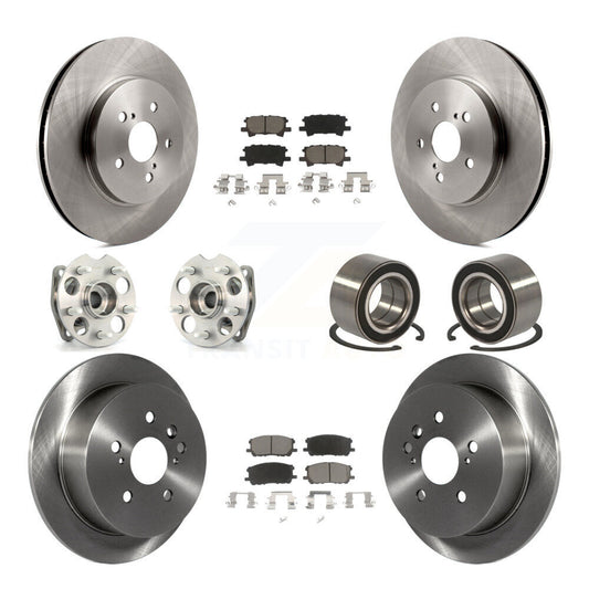 [Avant + Arrière] Kit de Roulement de roue pour Lexus Toyota Highlander RX350 RX330 RX400h KBB-117322