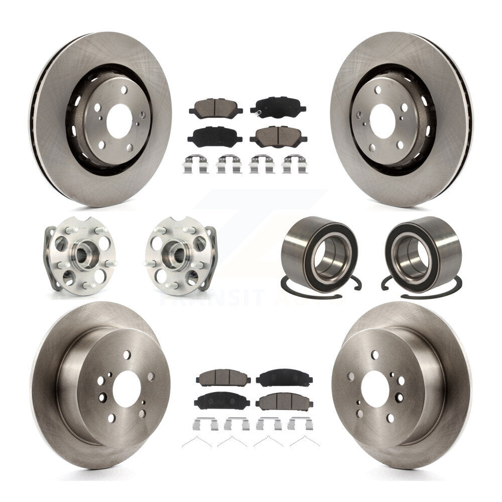 [Avant + Arrière] Kit de Roulement de roue pour 2009-2016 Toyota Venza AWD KBB-117324