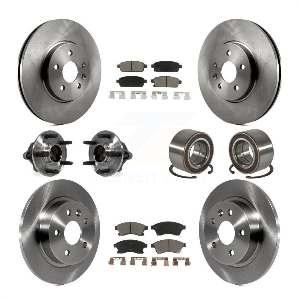 [Avant + Arrière] Kit de Roulement de roue pour Chevrolet Sonic Buick Encore Trax KBB-117325 par Transit Auto