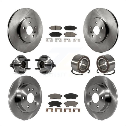 [Avant + Arrière] Kit de Roulement de roue pour Chevrolet Sonic Buick Encore Trax KBB-117325 par Transit Auto