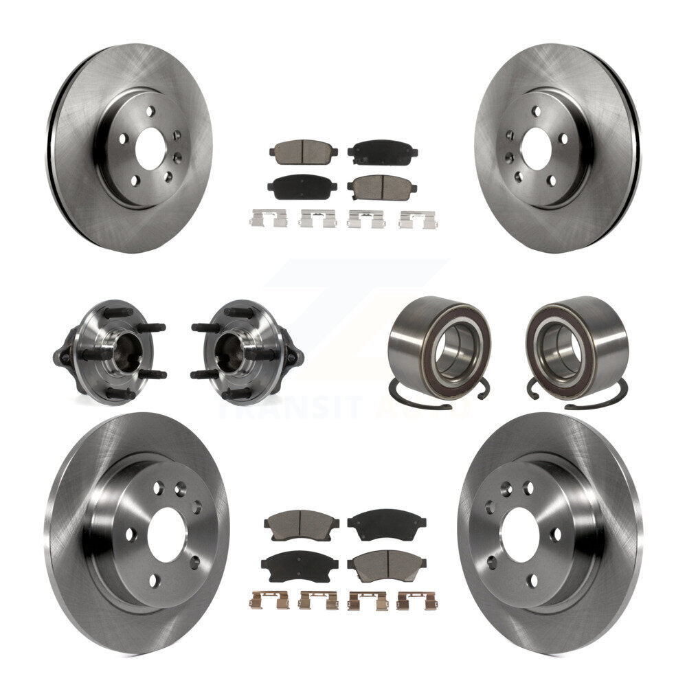 [Avant + Arrière] Kit de Roulement de roue pour Chevrolet Sonic Buick Encore Trax KBB-117325