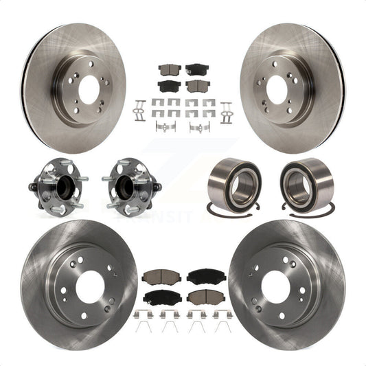 [Avant + Arrière] Kit de Roulement de roue pour 2013-2015 Acura ILX 2.4L KBB-117328 par Transit Auto