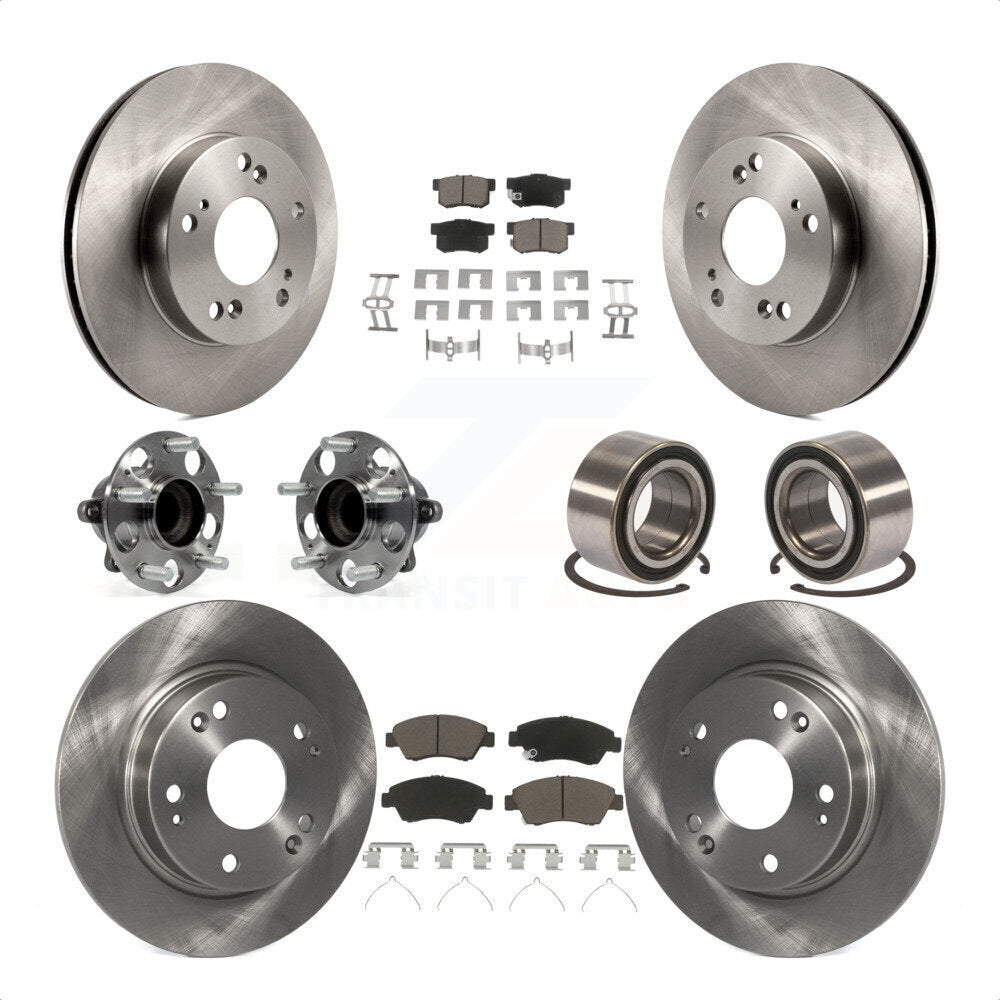 [Avant + Arrière] Kit de Roulement de roue pour 2015 Acura ILX 1.5L KBB-117329 par Transit Auto
