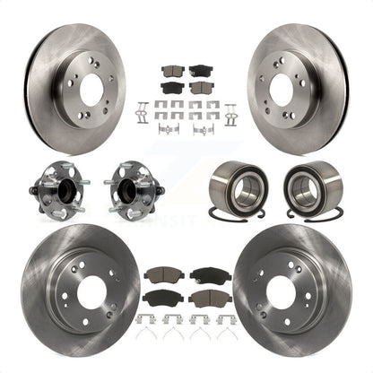 [Avant + Arrière] Kit de Roulement de roue pour 2013-2014 Acura ILX 1.5L KBB-117330 par Transit Auto