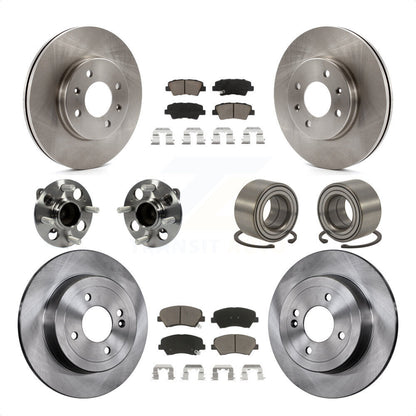 [Avant + Arrière] Kit de Roulement de roue pour 2012-2017 Hyundai Accent KBB-117340 par Transit Auto