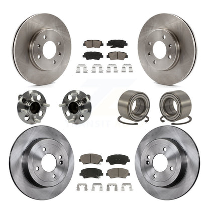 [Avant + Arrière] Kit de Roulement de roue pour 2012-2017 Hyundai Accent KBB-117340