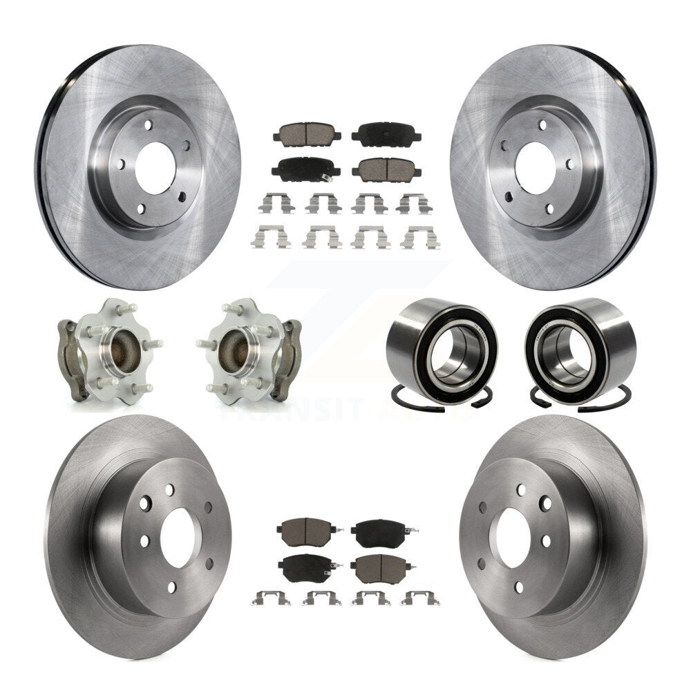 [Avant + Arrière] Kit de Roulement de roue pour Nissan Altima Maxima KBB-117344
