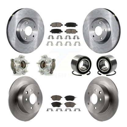 [Avant + Arrière] Kit de Roulement de roue pour Nissan Altima Maxima KBB-117344