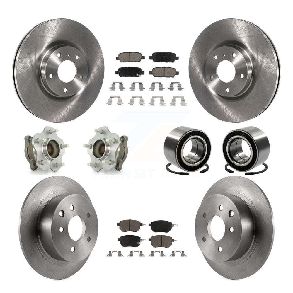 [Avant + Arrière] Kit de Roulement de roue pour Nissan Altima Maxima KBB-117346