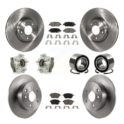 [Avant + Arrière] Kit de Roulement de roue pour Nissan Altima Maxima KBB-117346