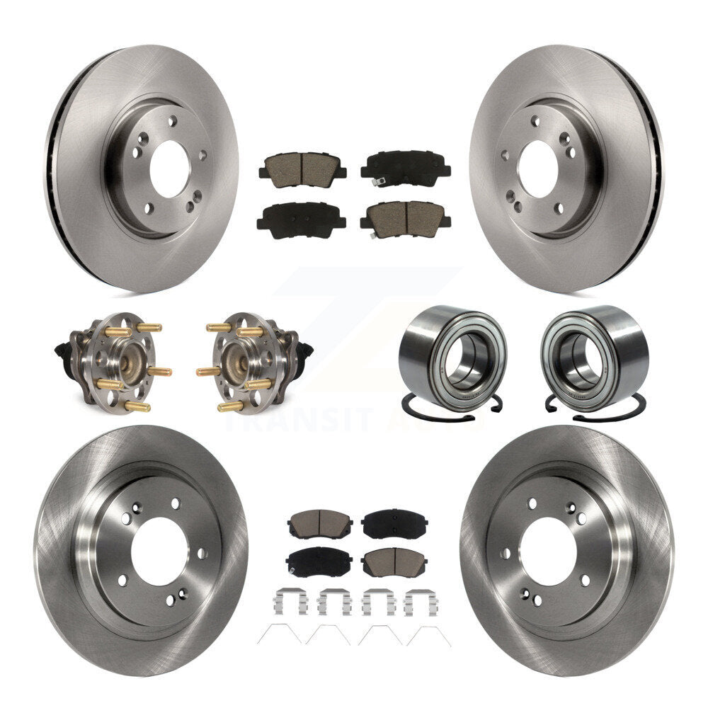 [Avant + Arrière] Kit de Roulement de roue pour 2017-2018 Kia Soul EV KBB-117349