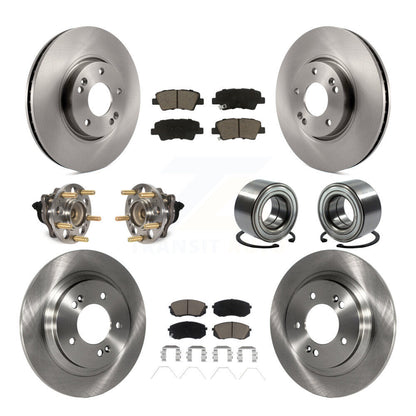 [Avant + Arrière] Kit de Roulement de roue pour 2017-2018 Kia Soul EV KBB-117349