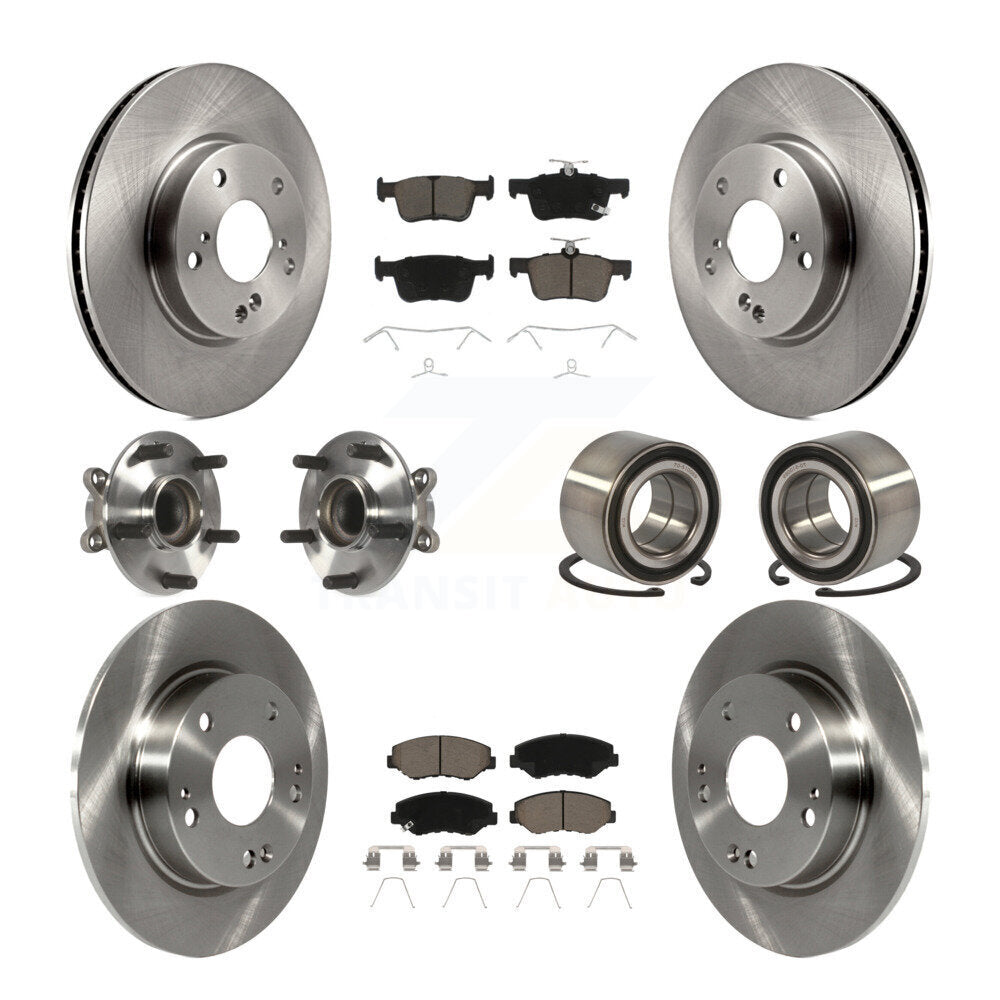 [Avant + Arrière] Kit de Roulement de roue pour Honda Civic KBB-117355