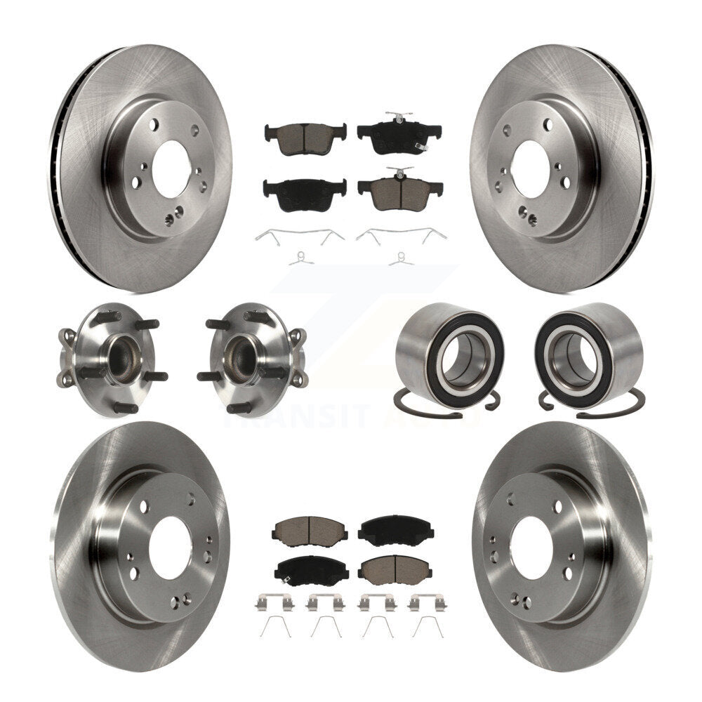[Avant + Arrière] Kit de Roulement de roue pour Honda Civic KBB-117356
