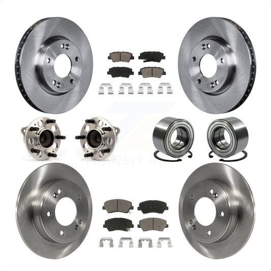 [Avant + Arrière] Kit de Roulement de roue pour 2014 Kia Forte5 EX KBB-117363 par Transit Auto