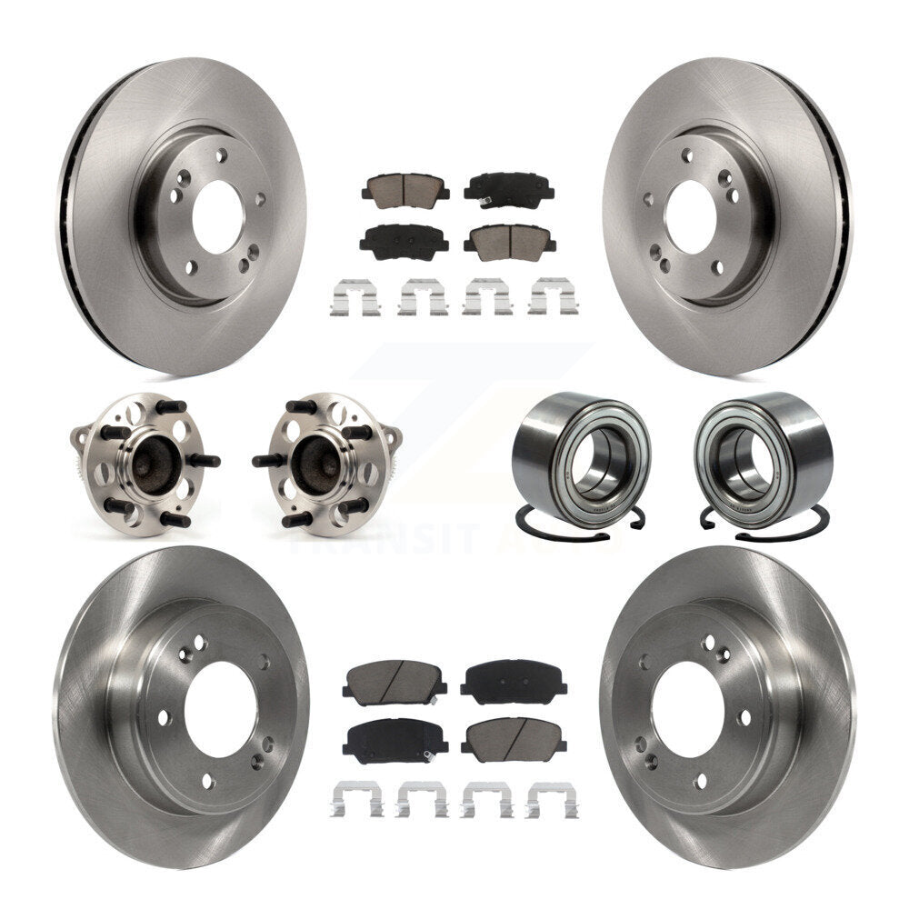 [Avant + Arrière] Kit de Roulement de roue pour Hyundai Veloster Kia Forte Koup KBB-117364