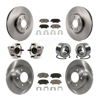 [Avant + Arrière] Kit de Roulement de roue pour 2015 Hyundai Veloster Tech RE FLEX SE KBB-117368 par Transit Auto
