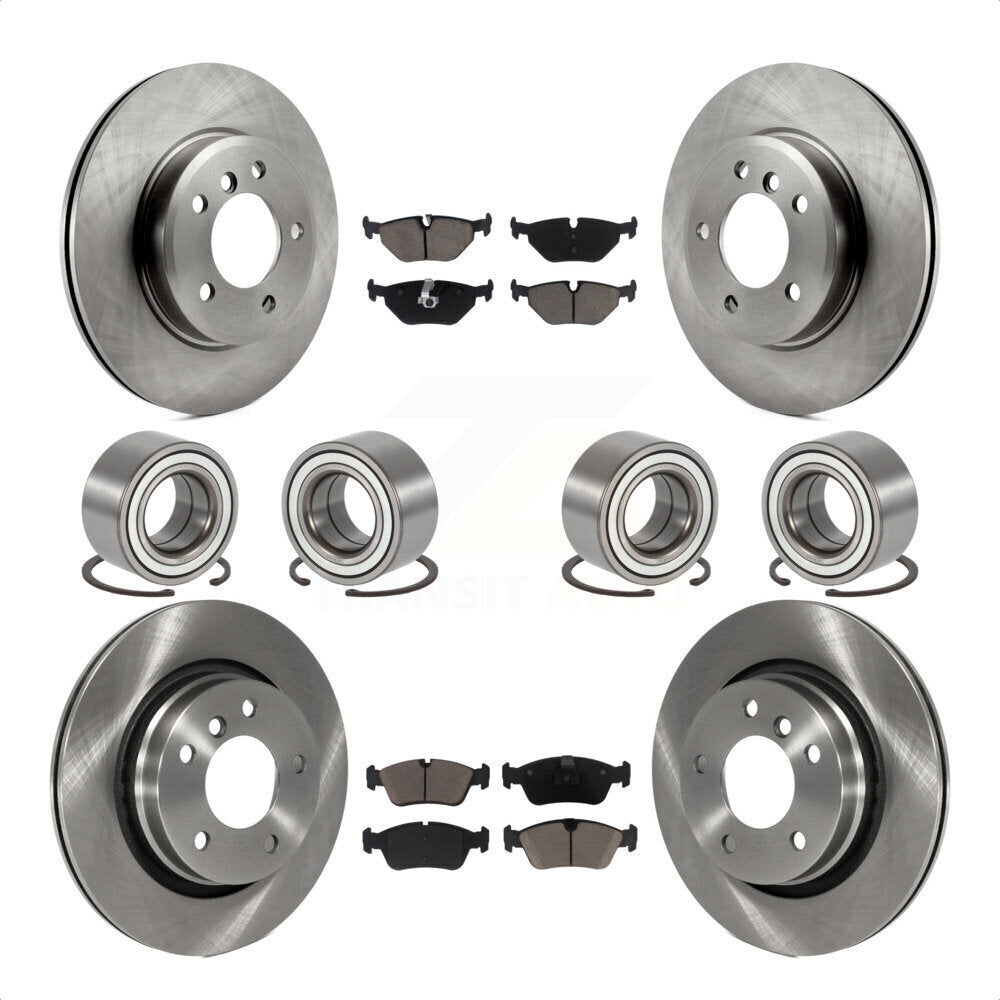 [Avant + Arrière] Kit de Roulement de roue pour 2001-2005 BMW 325i KBB-117371 par Transit Auto