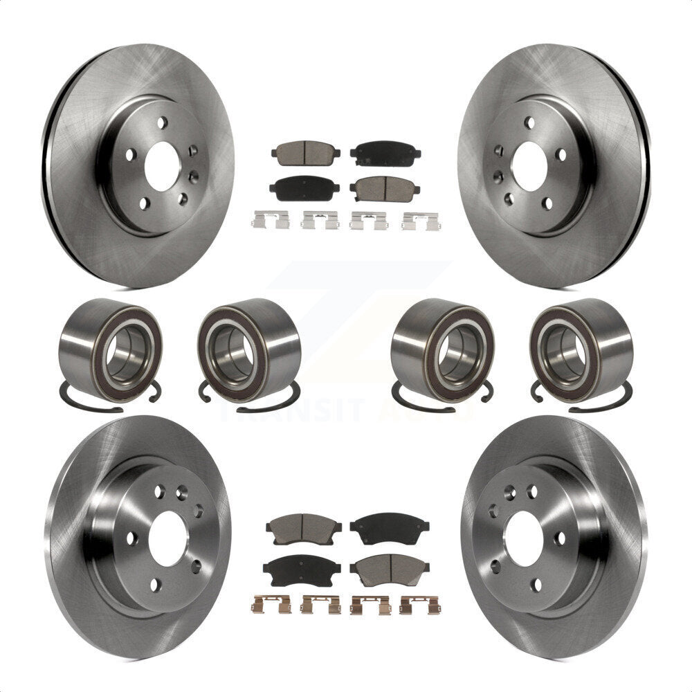 [Avant + Arrière] Kit de Roulement de roue pour 2013-2017 Buick Encore Chevrolet Trax AWD KBB-117375 par Transit Auto