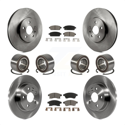 [Avant + Arrière] Kit de Roulement de roue pour 2013-2017 Buick Encore Chevrolet Trax AWD KBB-117375 par Transit Auto