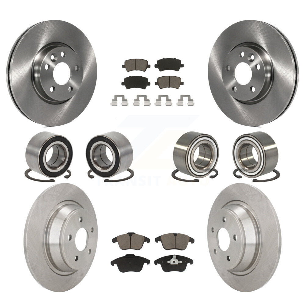 [Avant + Arrière] Kit de Roulement de roue pour 2012-2015 Land Rover Range Evoque KBB-117380