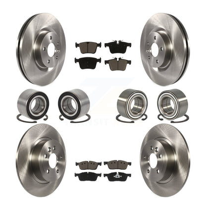 [Avant + Arrière] Kit de Roulement de roue pour 2016-2018 Land Rover Range Evoque avec 325mm Diameter Rotor KBB-117382