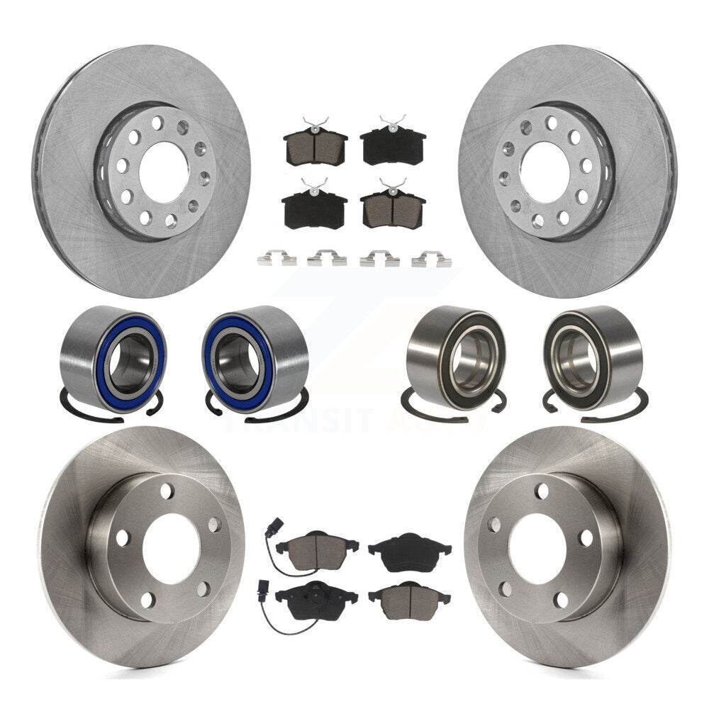 [Avant + Arrière] Kit de Roulement de roue pour Volkswagen Passat AWD avec 2.8L KBB-117392